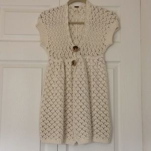 Free People Crochet Tunic
